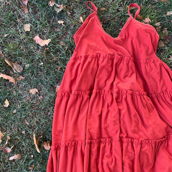 Tiered Fall Dress - Picture 3 of 7